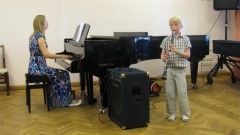 Aksel Vürst (klarnet) ja Martina Võrk (klaver)