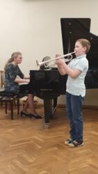 Esinevad Romet Grauberg ja õp Erene Petrova