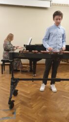 Karl-Markkus Rebane, klaveril õp Martina Liiver